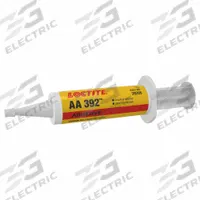 LOCTITE Acrylic Adhesive: AA 392, Activator Cured, 25 mL, Syringe, Amber, Thick Liquid (MPN 232853). Key specifications — Series: AA 392; Cured Color: Amber.