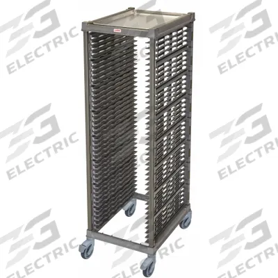 CAMBRO Sheet Pan Rack,Full Size 40 Pan,Plastic: 40 Slots, 1 1/2 in Betw Shelves - Plastic Sheet Pan Racks