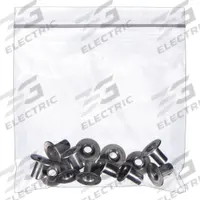 APPROVED VENDOR Reclosable Bag: 2 mil Thick, 8 in Wd, 8 in Lg, Hang Hole Not Included, Bag, 100 PK (MPN 6GGN5). Key specifications — With Hang Hole: Hang Hole Not Included; Brand: APPROVED VENDOR; Package Configuration: Bag.