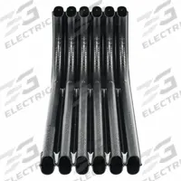 EZ ROUTE Routing System: Plastic, 6 Channels, For 1/2 in_5/8 in Tube Outside Dia, 26 in Overall Lg (MPN P01-06). Key specifications — Brand: EZ ROUTE; Color: Black.
