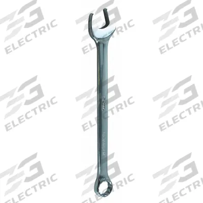 KTI Combination Wrench: Alloy Steel, Chrome, 29 mm Head Size, 15 1/2 in Overall Lg - Metric 12-Point Combination Wrenches
