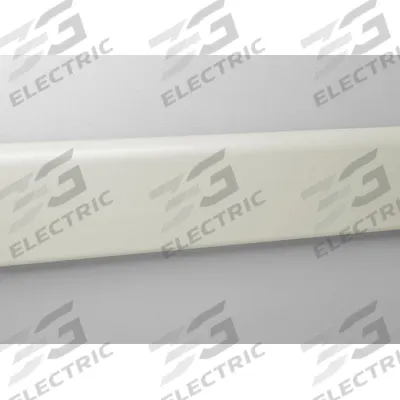 PAWLING Wall Guard: WG-4, PVC, Eggshell, 4 in Overall Ht - PVC Crash Rails & Bumper Guards