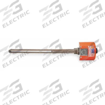 TEMPCO Over The Side Immersion Heater: 1 Phase, 120V AC, 750 W Watt, 1 1/4 in NPT - Pipeline Immersion Heaters