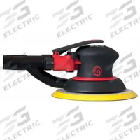 CHICAGO PNEUMATIC Air Orbital Sander: 6 in Disc, Pressure Sensitive Adhesive, 3/16 in Orbit, 0.3 hp (MPN CP7255SV). Key specifications — attr1320213: CHICAGO PNEUMATIC.