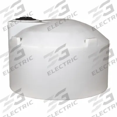 BUYERS PRODUCTS Storage Tank: Single Wall, Vertical, 550 gal, Open Top, 3/16 in Wall Thick - Domed Horizontal Liquid Storage Tanks