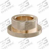 Flanged Sleeve Bearing: Bronze, SAE 841, 12 mm Bore, 18 mm OD, 10 mm Lg, -35°F to 300°F, 10 PK (MPN FFM1218-10B). Key specifications — System of Measurement: Metric; Material Grade: SAE 841; Flange Type: Flanged; Brand: OILITE.