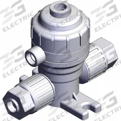 SMC Chemical Liquid Valve: 3/8 in, Air to Spring, Fail Open, PFA, 1/8 in BSPT, 0°C to 60°C (MPN LVQ31-Z11R). Key specifications — Actuator Operation: Air to Spring; Fail Safe Position: Fail Open; Manufacturer Part Number: LVQ31-Z11R; Brand: SMC.