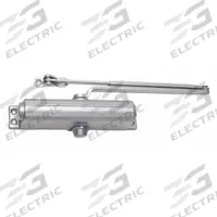 LCN Door Closer: Std Mounting Type, Grade 3 - Light Duty, Aluminum (MPN 1261-REG AL). Key specifications — Manufacturer Part Number: 1261-REG AL; Brand: LCN; Closer Series: 1261; Closer Type: Non-Hold Open; Location Use: Interior/Exterior; Spring Type: Adjustable; Product Type: Door Closer; Spring Size: 5.