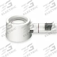 ESCHENBACH OPTIK GMBH Magnifying Head: 4X, 2.5 in Focal Distance, 2.75 in Lens Dia, 16D Diopter (MPN 1554-93). Key specifications — attr1201460: Mfr.# 1599-144; attr1183285: 2.5 in; attr1183286: 2.75 in; attr1183287: 16D; attr1183296: ESCHENBACH OPTIK GMBH; attr1183291: Magnifying Head.