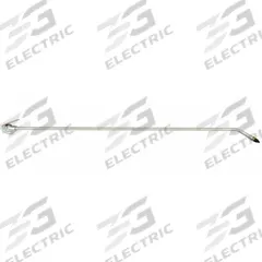 SPEEDAIRE Air Gun: Thumb-Lever Grip, Chrome-Plated Zinc, 1/4 in Female NPT, 1 Nozzle(s), Straight (MPN 22YK55). Key specifications — attr1328526: Chrome-Plated Zinc; attr1328500: Rubber Tip; attr1328508: SPEEDAIRE; attr1328515: No; attr1328533: No.