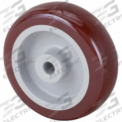 APPROVED VENDOR Caster Wheel: 3 in Wheel Dia., 1 in Wheel Wd, Polyurethane, 125 lb Load Rating - Polyurethane Tread on Plastic Core Wheels