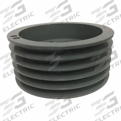 APPROVED VENDOR V-Belt Sheave: 5B36SD, 5 Groove, 3.95 in OD, Bushed Bore - Bushed-Bore Cast-Iron V-Belt Pulleys