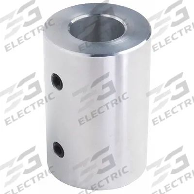 Dayton Rigid Shaft Coupling: 3/8 in Bore Dia 1, 3/8 in Bore Dia 2, For Round Shaft Type - Set Screw Rigid Shaft Couplings