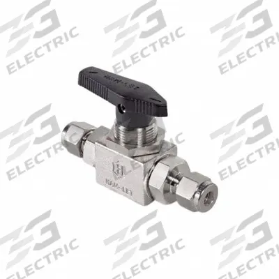 HAM-LET High Performance Ball Valve: 1/2 in, 316 Stainless Steel, Straight - Straight-Body Stainless Steel Ball Valves