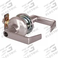 DORMAKABA Door Lockset: Office Lever Locksets, Nickel, ADA Compliant, SFIC (MPN QTL251E619SA118FLC). Key specifications — attr1024149: Not Ligature-Resistant; attr1011488: DORMAKABA; attr1024446: F82; attr1011524: No Message; attr1011506: QTL Sierra; attr1011485: Yes; attr1059461: Satin Nickel-Plated, Clear Coated : Cast Zinc.