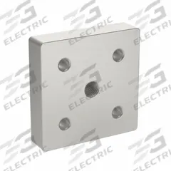 Base Plate: 40 Series, Aluminum, 19 mm x 19 mm x 80 mm, Drop-In, Double, Adj (MPN 40-2140). Key specifications — Includes Fasteners: No; Mounting Type: Drop-In; System of Measurement: Metric; Finish: Anodized; Brand: 80/20; Material: Aluminum; Product Type: Center Tap Base Plate; Adjustable: Yes.