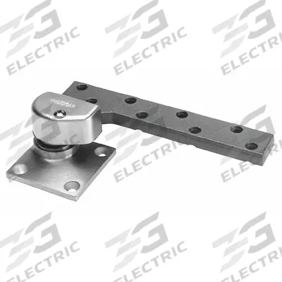 RIXSON Pivot Hinge: Brass, 4 1/4 in Leaf Ht - Full Mortise-Mount Pivot Hinges