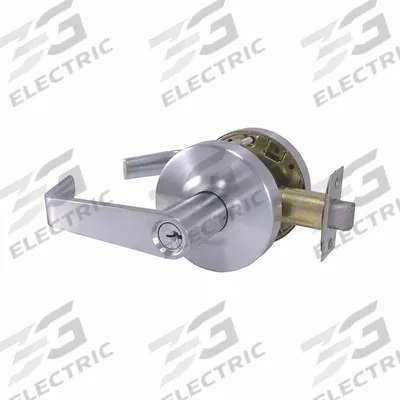 DESIGN HARDWARE Door Lever Lockset: Storeroom Lever Locksets, Bronze