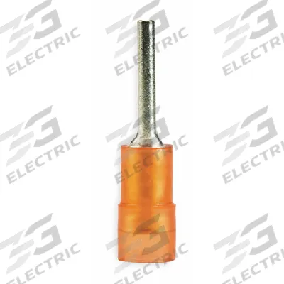 3M Pin Terminal: Red, Nylon - Insulated Pin Terminals