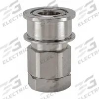 SNAP-TITE Hydraulic Quick Connect Hose Coupling: 3/8 in Coupling Size, 316 Stainless Steel, Nitrile (MPN SVEAC6-6F). Key specifications — Body Material: 316 Stainless Steel; Seal Material: Nitrile; Brand: SNAP-TITE.