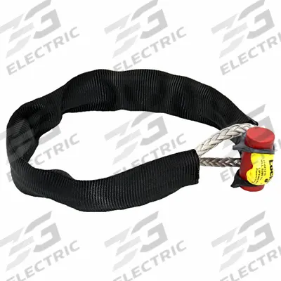 LOCKJAW Soft Shackle: 5,280 lb Working Load Limit, 26,400 lbf Breaking Strength - Synthetic Shackles for Lifting