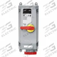 LEVITON Mechanical Interlock: 480V AC, Three Phase, 60 A, 3 Pole, 4 Wire (MPN 460MI7WLEV). Key specifications — Brand: LEVITON; Reverse Service: No.