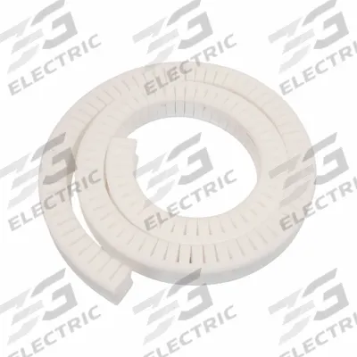 APPROVED VENDOR Lantern Rings: Cut-To-Lg Roll, PTFE, 3/8 in Cross Section, 1/2 in Wd - Cut-To-Length Lantern Rings