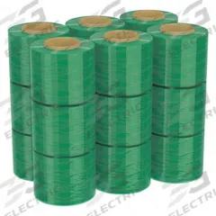 GOODWRAPPERS Stretch Wrap Film: 120 ga Gauge, 3 in Overall Wd, 650 ft Overall Lg, Light Green, 18 PK (MPN 15A860). Key specifications — Brand: GOODWRAPPERS; Color: Light Green.