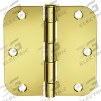 MCKINNEY Butt Hinge: Steel, Full Surface, 1 1/4 in Leaf Wd (MPN 3½x3½ 1458 3). Key specifications — Bearing Type: Sleeve; Material: Steel.