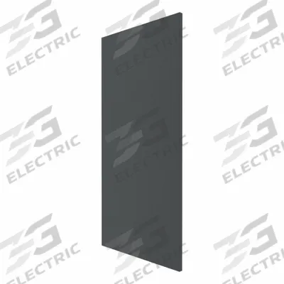 HADRIAN Screen: Solid Plastic HDPE, Plastic, Slate, 48 in Ht, 18 in Wd, 1 in Thick - Panels & Panel Posts for Bathroom Partitions