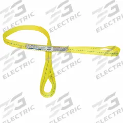 STREN-FLEX Web Sling: Type 4, Polyester, 1 Plies, 3 ft Sling Lg, 1,600 lb Vertical Hitch Capacity (MPN EET-1-901PHV). Key specifications — Brand: STREN-FLEX; Tag Type: Wear-Resistant Tag.