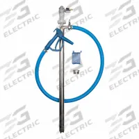 FINISH THOMPSON Air Drum Pump Kit: 22 gpm Max. Flow Rate, 330 cps Max. Viscosity, Centrifugal (MPN PFS-40-BTC & M6 Kit). Key specifications — Suction Tube Material: 316 Stainless Steel; Brand: FINISH THOMPSON.