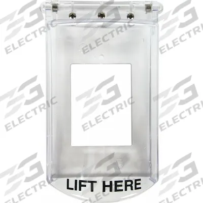 DORTRONICS Push Button: 6 1/2 in Ht, 1 3/4 in Dp, 1 3/4 in Wd - Emergency Push Buttons