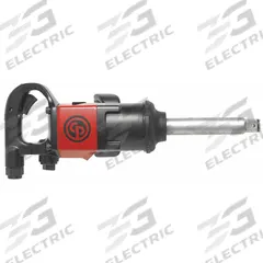 CHICAGO PNEUMATIC Air Impact Wrench: Compact, 1 in Drive, D-Handle, Square, 1/2 in NPT Air Inlet (MPN CP7783-6). Key specifications — attr1321013: NPT; attr1321019: Compact; attr1321030: CHICAGO PNEUMATIC; attr1321012: Extended; attr1321025: Square.