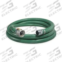 Suction and Discharge Hose: 6 in Hose Inside Dia., 45 psi, Green, 6 in x 6 in Fitting Size (MPN SP600-15CN). Key specifications — Temp. Range: 0° to 158°F; Hose Color: Green; Brand: APPROVED VENDOR.