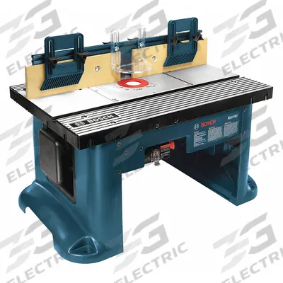 BOSCH Benchtop Router Table: 18 in Table Working Lg, 27 in Table Working Wd - Router Tables