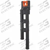 KLEIN TOOLS Auger Bit Storage Module: 2 3/16 in W x 21 in H, Gray/Orange, Plastic (MPN BC507S). Key specifications — attr1118525: KLEIN TOOLS; attr1125037: Gray; attr1125045: Tool Bucket Apron; attr1125041: Plastic.