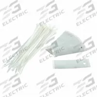BRADY Blank Tags: Aluminum, Silver, Rectangle, 3 1/2 in x 1 1/8 in, 25 PK (MPN 23199). Key specifications — Material: Aluminum; Color: Silver; Brand: BRADY.