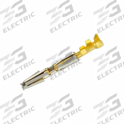 SOURIAU Crimp Contact: SC, #20, Female, Crimp, Gold over Gold Flash, Copper Alloy - Trim Trio Circular Connector Contacts