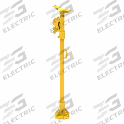 ENERPAC Mine Timber Fork: 95 in Max Ht, 57 in Min Ht, 38 in Stroke Lg - Ratcheting Support Braces