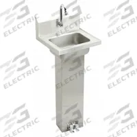 ELKAY Hand Wash Sink Kit: 1 Stations, 6 in Bowl Dp, 12 in Bowl Lg, 9 1/4 in Bowl Wd, Faucet Included (MPN CHSP1716C). Key specifications — Includes Side Splash: Side Splash Not Included; Series: Ecommerce Commercial; Brand: ELKAY.