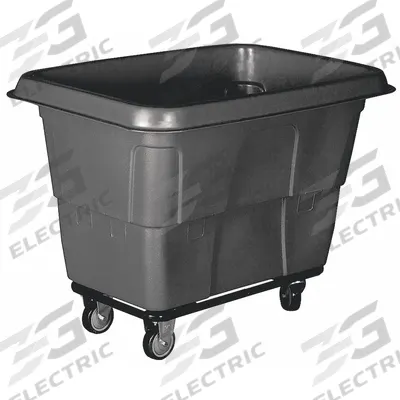 APPROVED VENDOR Cube Truck: 27 cu ft, 1,200 lb, 58 in L x 33 1/2 in W x 44 in H, (4) Swivel - High-Maneuverability Cube Trucks
