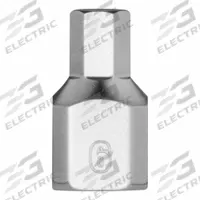 MILWAUKEE Bit Socket: 1/4 in Drive Size, Hex Tip, 6 mm Tip Size, 51/64 in Overall Lg, Fixed Insert (MPN 45-34-1133). Key specifications — attr1204765: Fixed Insert; attr1204767: MILWAUKEE.