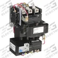 GE NEMA Magnetic Motor Starter: Non-Reversing, 3 Poles, NEMA Size 4, 135 A, 240V AC Coil (MPN CR306F00300XAAAAM). Key specifications — Brand: GE; Auxiliary Contact Form: 1NO; Coil Voltage: 240V AC; Phase: Three; Auxiliary Contacts Included: 1NO; Signaling Features: Pilot Light; Thermal Units Required: None (Not Applicable to Electronic Overloads).