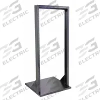 VIDEO MOUNT PRODUCTS AV Equipment Rack: 27 Rack Units, 49 1/4 in x 20 in x 20 in, Powder Coated (MPN ER-148). Key specifications — Brand: VIDEO MOUNT PRODUCTS; Material: Steel; Features_Broad: 2-Post.