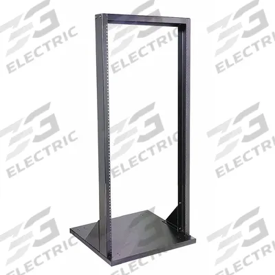 VIDEO MOUNT PRODUCTS Equipment Rack: 27 Rack Units, 49 1/4 in x 20 in x 20 in - Open-Frame Server Racks