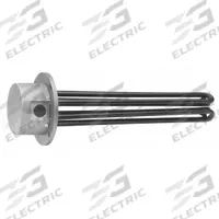 TEMPCO Nonpressure Rated Flanged Heater: 3 Phase, 460V AC, 12,000 W Watt, 6 1/2 in Flange Size (MPN TPN01179). Key specifications — Watt Density: 43.61 W/sq in; Sheath Material: Incoloy(R) 800; Brand: TEMPCO; Flange Size: 6-1/2 in.