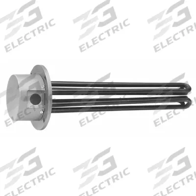 TEMPCO Nonpressure Rated Flanged Heater: 3 Phase, 460V AC, 12,000 W Watt - Flange-Mount Immersion Heaters