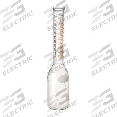KIMBLE Babcock Bottle: 10 mL, 165 mm, Colorless, Narrow Mouth Size - Glass Lab Babcock Bottles
