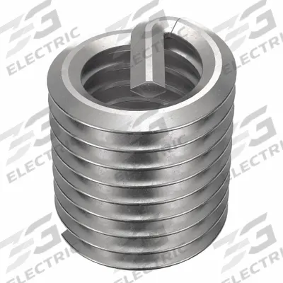 APPROVED VENDOR Helical Insert: Tanged Tang Style, Free-Running, M8-1.25 Thread Size, Plain - Free-Running Tanged Helical Inserts